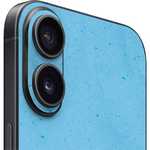 NHL Utah Mammoth Distressed Blue iPhone 16 Plus Skin